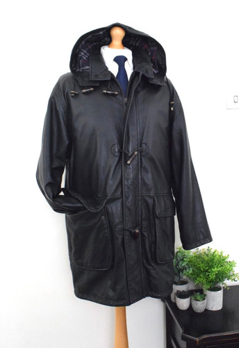 Burberrys schwarzer leder - schwarzer,