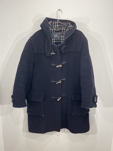 Burberry dufflecoat blau wolle - burberry,